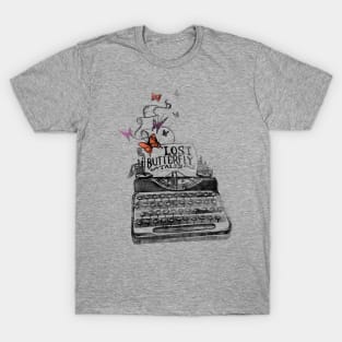 Authors Typewriter T-Shirt